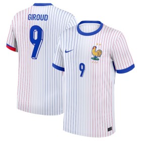 Frankrike Giroud 9 Bortedrakt EM 2024 Kortermet